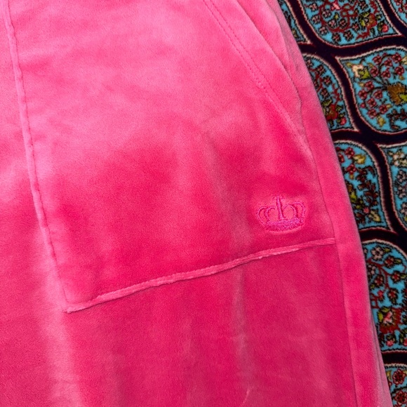 Juicy Couture Fuchsia Velour Jacket - Picture 3 of 7